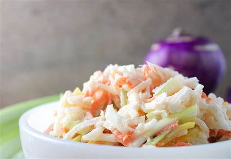 Zesty Kohlrabi Slaw | My Delicious Blog