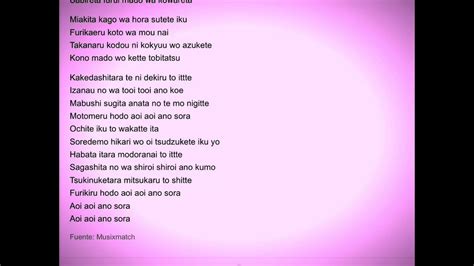 Blue bird (Naruto) lyrics - YouTube