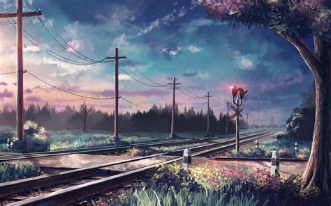 Random Anime Wallpapers | Fantasy landscape, Landscape wallpaper, Anime ...