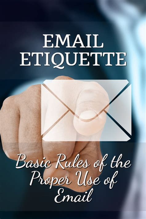 Email Etiquette: Basic Rules of the Proper Use of Email - HubPages