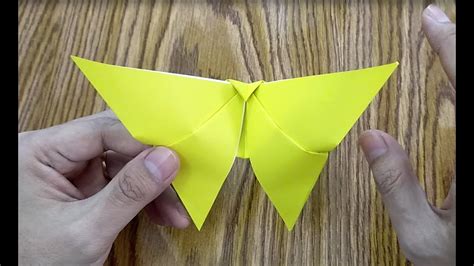 How To Fold an Origami Butterfly – easy origami tutorial