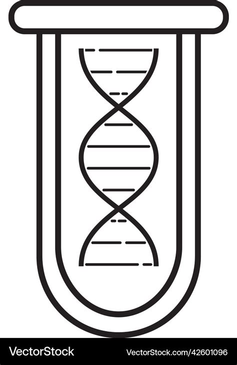 Dna icon Royalty Free Vector Image - VectorStock