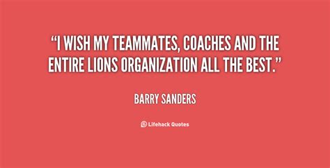 Barry Sanders Inspirational Quotes. QuotesGram