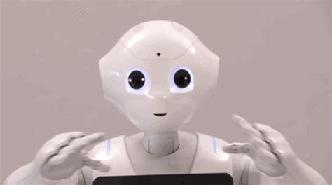 Robot pepper emotional GIF on GIFER - by Oghmalas