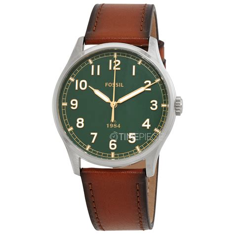 Fossil Dayliner Quartz Green Dial Mens Watch FS5925