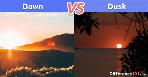 Dawn vs. Dusk: What is the difference between Dawn and Dusk? | Dawn and ...