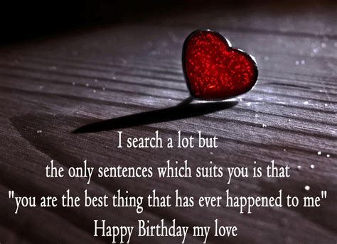 Heartfelt Birthday Quotes To My Girlfriend