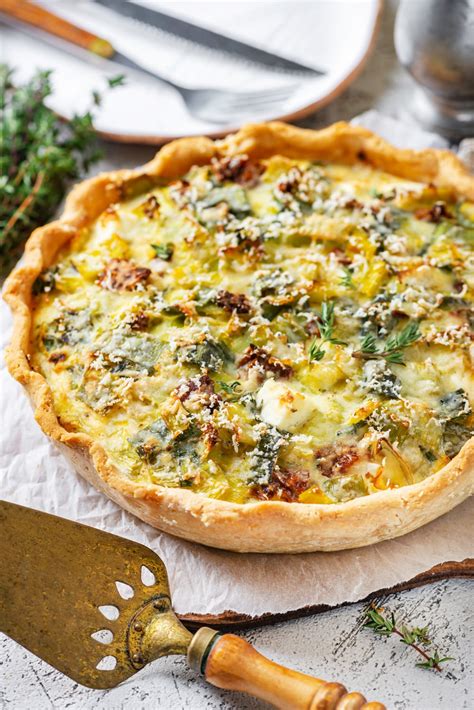 Vegetarian Quiche | One of The Best Vegetarian Breakfast Recipes