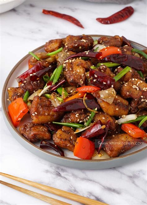 Szechuan Chicken - Khin's Kitchen