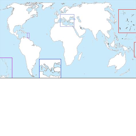 Find the Countries of the World - No Outlines Quiz - By teedslaststand