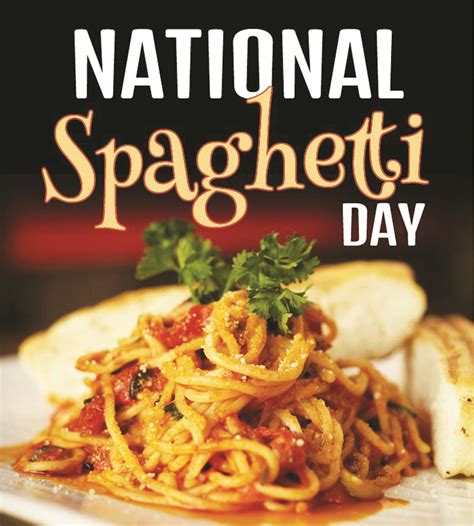 Weird, Wacky And Wonderful Holidays—JANUARY 2019 National Spaghetti Day * Dress Up Your Pet Day ...