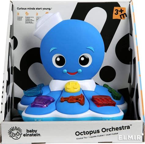 Игрушка музыкальная Baby Einstein Octopus Orchestra (10811) купить | ELMIR - цена, отзывы ...