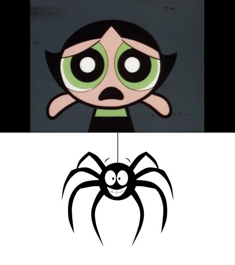 Buttercup Is Afriad A Spider by PPi68 on DeviantArt