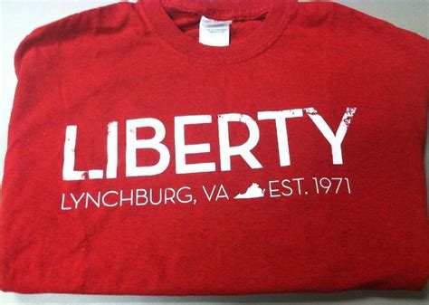 Liberty University T Shirt Red Size Medium | University tshirt, Liberty university, T shirt