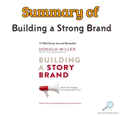 A Comprehensive Summary of Building a Story Brand by Donald Miller ...