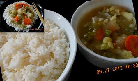 ReViNa's rasoi magic: VEGETABLE STEAMED RICE