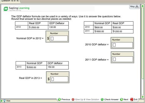 Solved The GDP deflator formula can be used in a variety of | Chegg.com