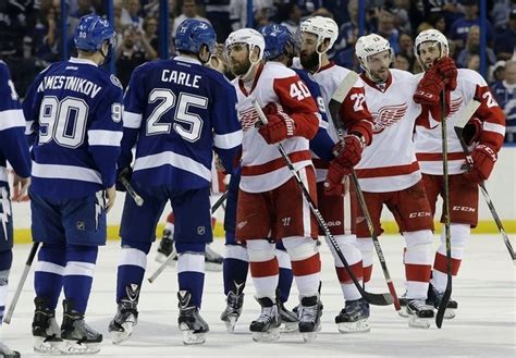 Red Wings playoff streak in jeopardy? Bovada's over/under projection ...