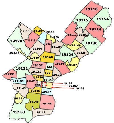 philadelphia zip code map - Google Search | Zip code map, Philadelphia neighborhoods ...