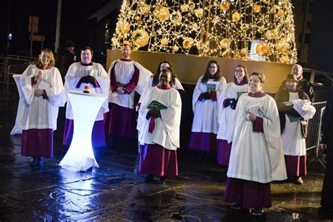 Manchester's magical Christmas lights are switched on by three very special people - Manchester ...