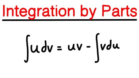 How to Integrate by Parts - YouTube