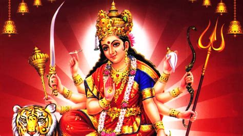 Durga Maa Aarti - Jai Ambe Gauri by Anuradha Paudwal - YouTube