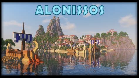 Alonissos :: Epic Greek Island City Timelapse build Minecraft 1.13 ...