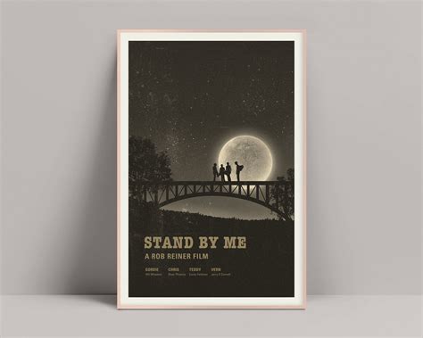 Stand by Me Poster Minimalist Poster Stand by Me Print - Etsy