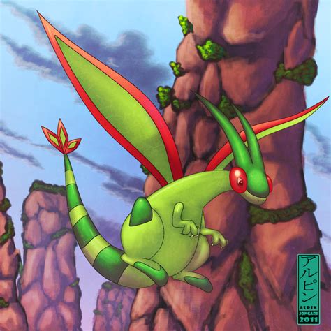 FANART - Flygon by alpin-j on DeviantArt