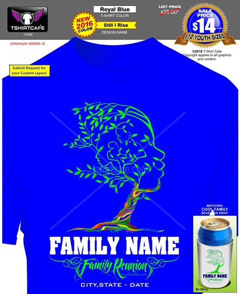 Cool Family Reunion T Shirts T-Shirt Cafe | Family reunion, Family reunion shirts, Family slogan