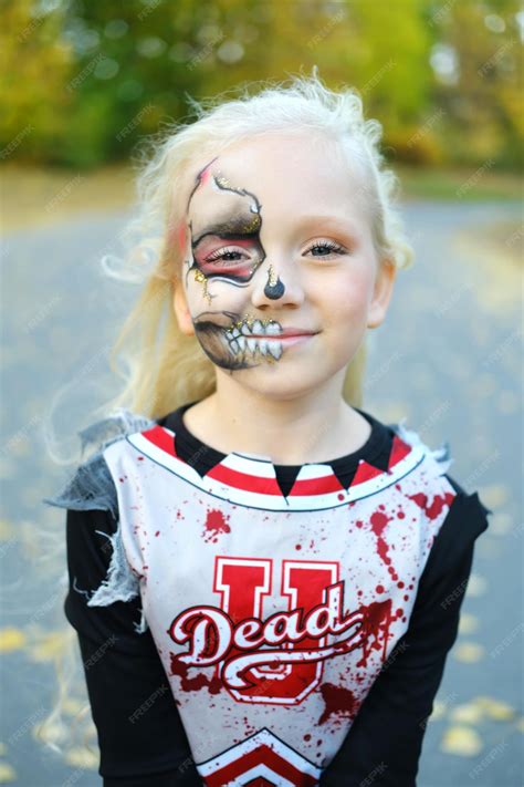 Zombie Cheerleader Makeup