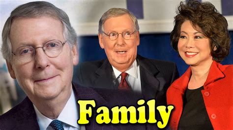 Mitch McConnell Family With Daughter and Wife Elaine Chao 2020 - YouTube