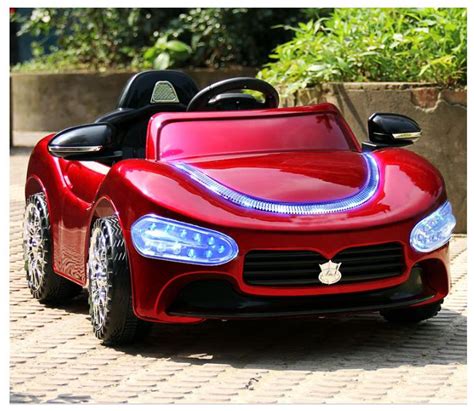 Buy Oh Baby, Baby Battery Operated LED Light Car Red Color With Remote Control And Mobile Music ...