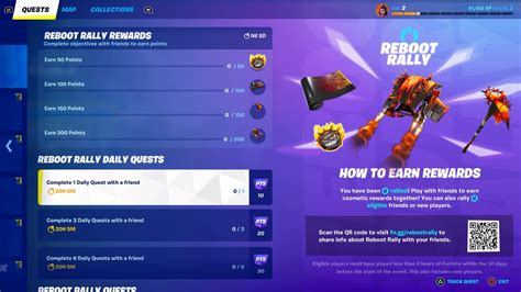 All Fortnite Reboot Rally Quests and Rewards: Fortnite Reboot a Friend ...