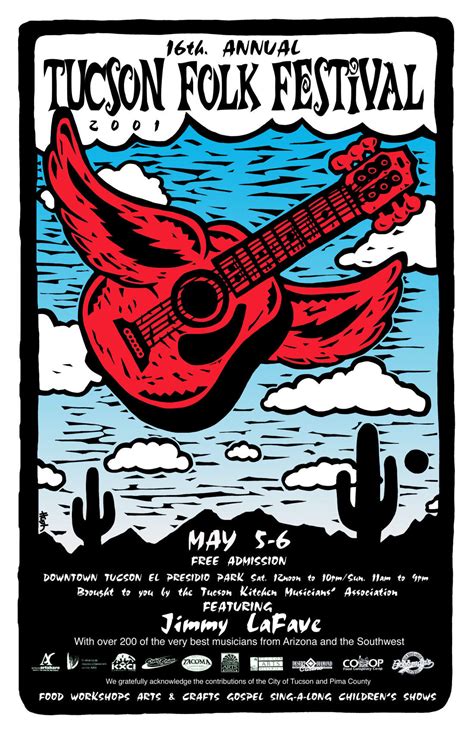 Throwback: Tucson Folk Festival posters | Music | tucson.com