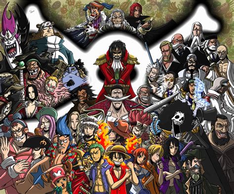 an image of many anime characters together