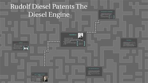 Rudolf Diesel Patents The Diesel Engine by