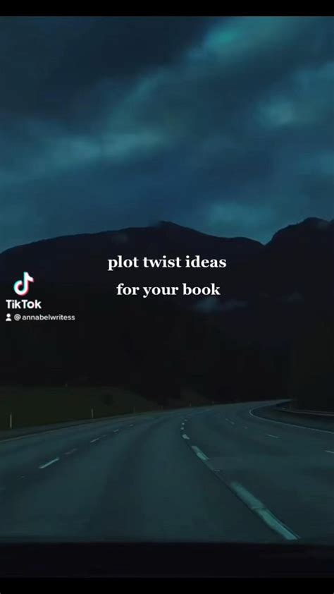 plot twist ideas for your book | Novel writing, Writing a book, Writing prompts