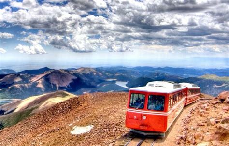 Pikes Peak Cog Railroad Car | Visit denver, Things to do, Colorado