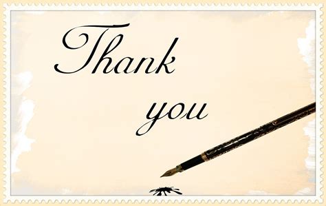 Download Pen, Thank You, Card. Royalty-Free Stock Illustration Image - Pixabay