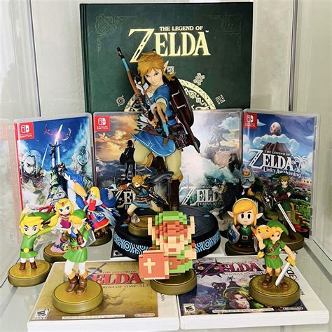 My Zelda amiibo collection so far : r/amiibo