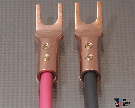 Furez SP8 SB60NP Bare Copper Spade Speaker Connectors Pair Photo ...