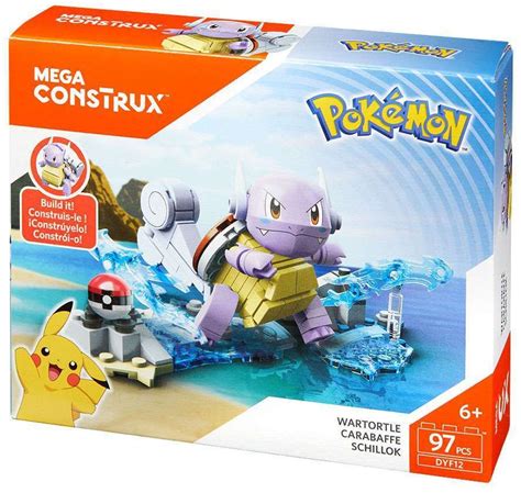 Mega Bloks Pokémon Mega Construx Wartotle Set | Lego pokemon, Pokemon ...