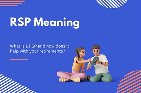 RSP Meaning: Let Us Help You | RightFit Advisors