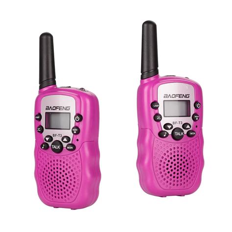 BYBOO Baofeng T3 Kids Walkie Talkies Mini Two Way Radios for Boys Girls ...