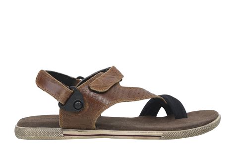 Buy Woodland Men's Brown Sandals Online @ ₹2295 from ShopClues