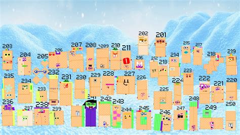 Numberblocks 201 To 300