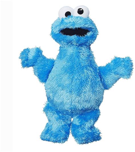 Sesame Street Mini Plush Cookie Monster Doll: 10-inch Cookie Monster Toy For Toddlers And ...