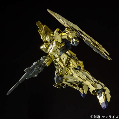 HGUC 1/144 Unicorn Gundam 03 Phenex [Unicorn Mode] Gold Plated ...