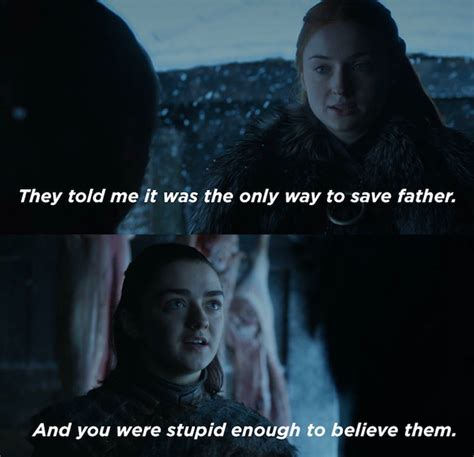 People Have A Lot Of Feelings About Sansa And Arya On This Week's "Game Of Thrones"